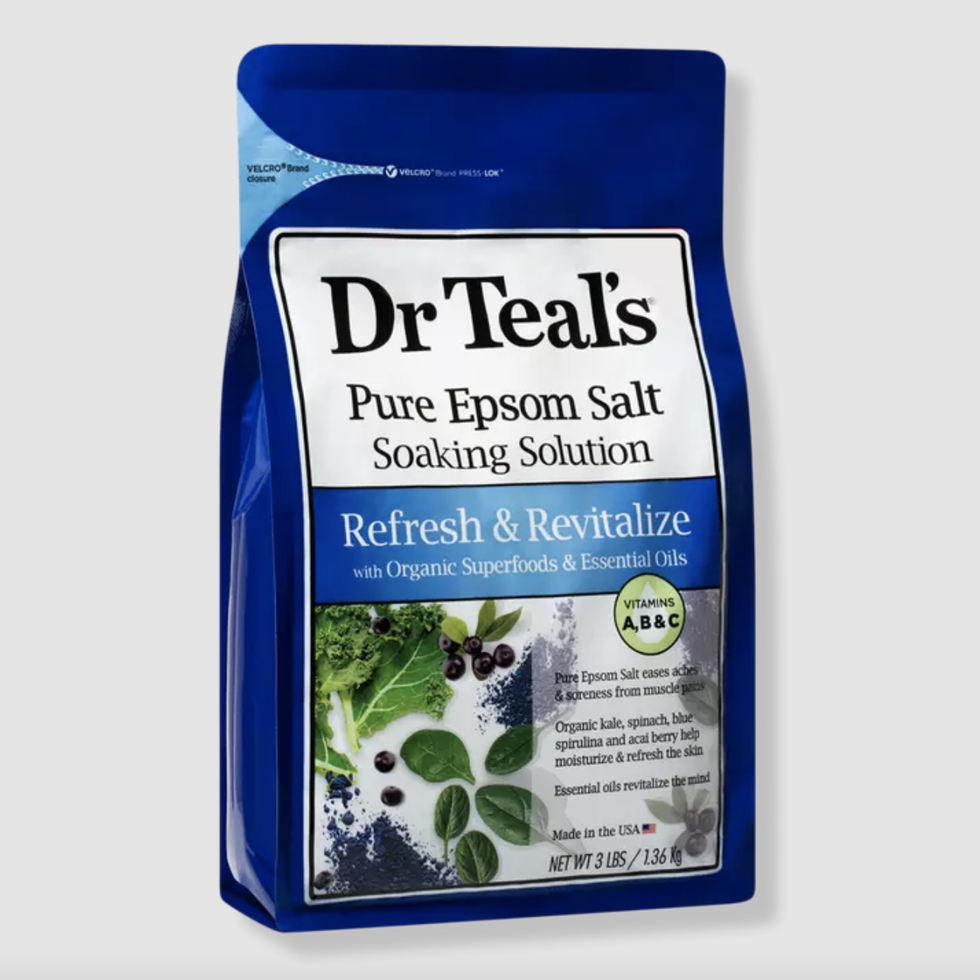 Pure Epsom Salt Soaking Solution Refresh & Revitalize with Organic Superfoods