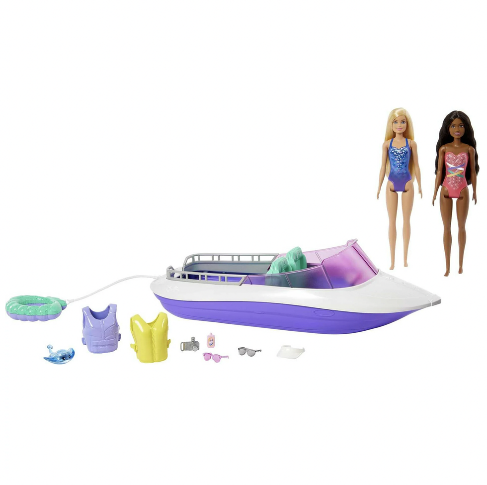 Mattel Barbie Mermaid Power Malibu Boat Playset