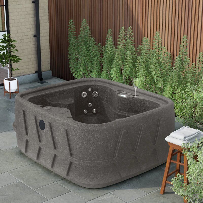 Hot Tubs 4-Person 20-Jet Plug And Play