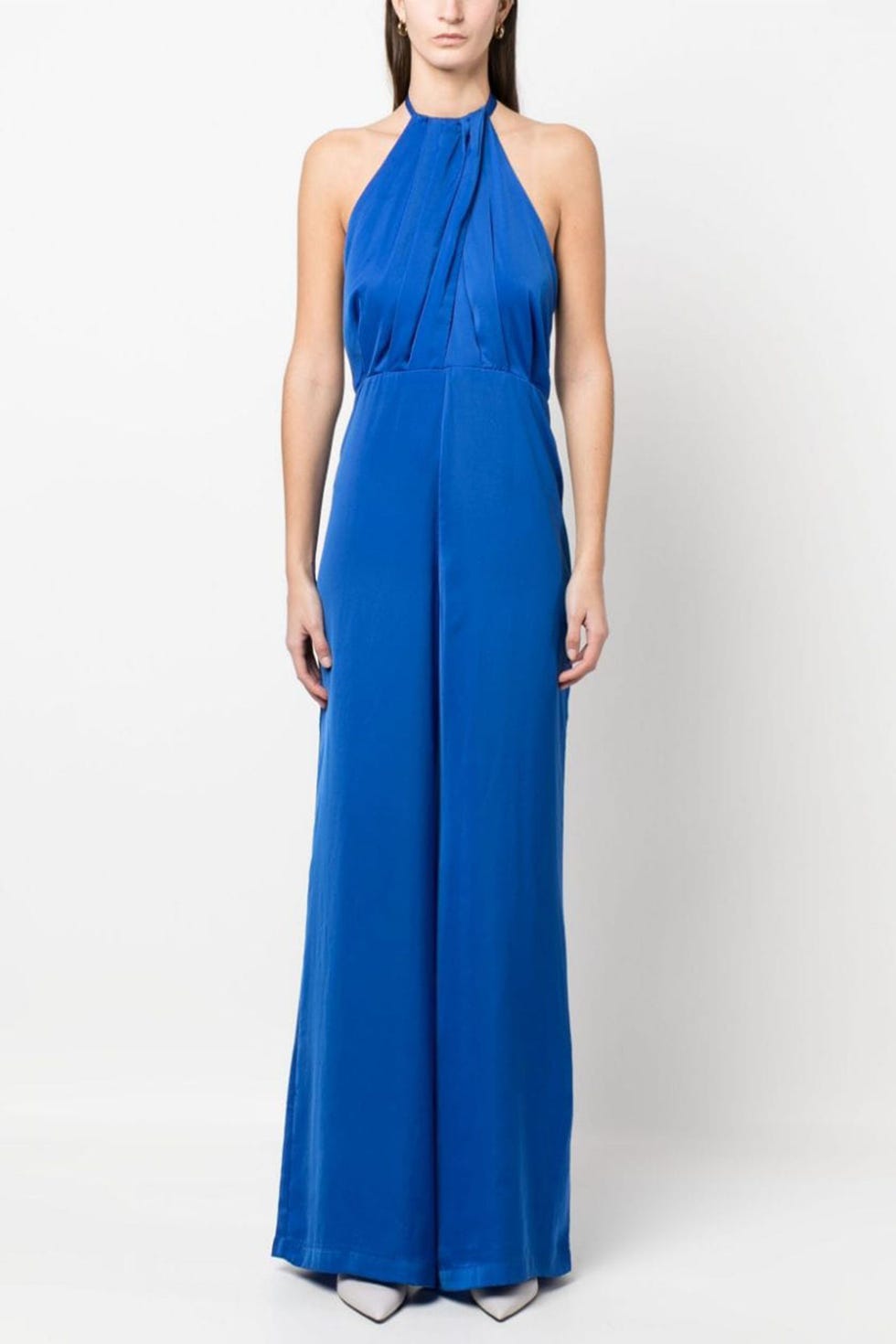 Halterneck Sleeveless Jumpsuit