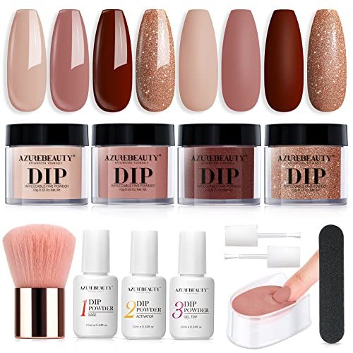 Nail Dip Powder, Classic Color Collection, Dipping Acrylic for Any Kit or System by DipWell, Size: 1 oz, CL - 31