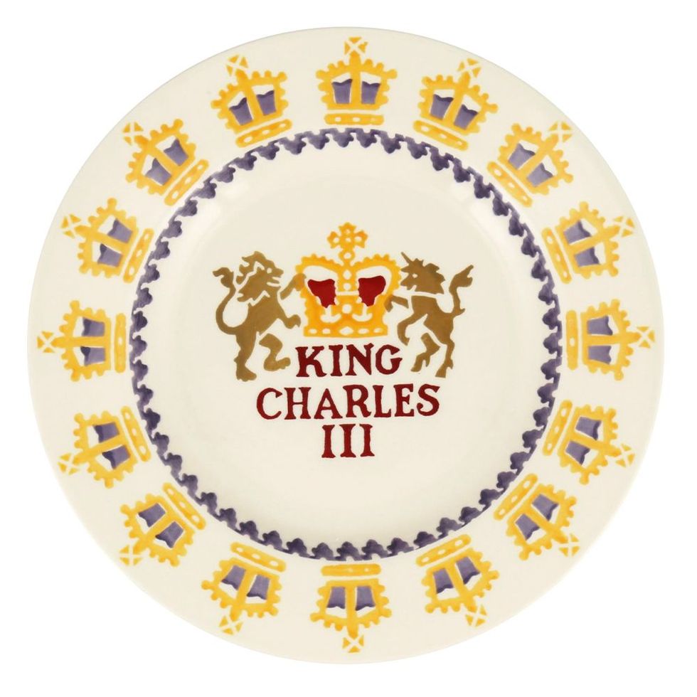 King Charles III Coronation 8 1/2 Inch Plate