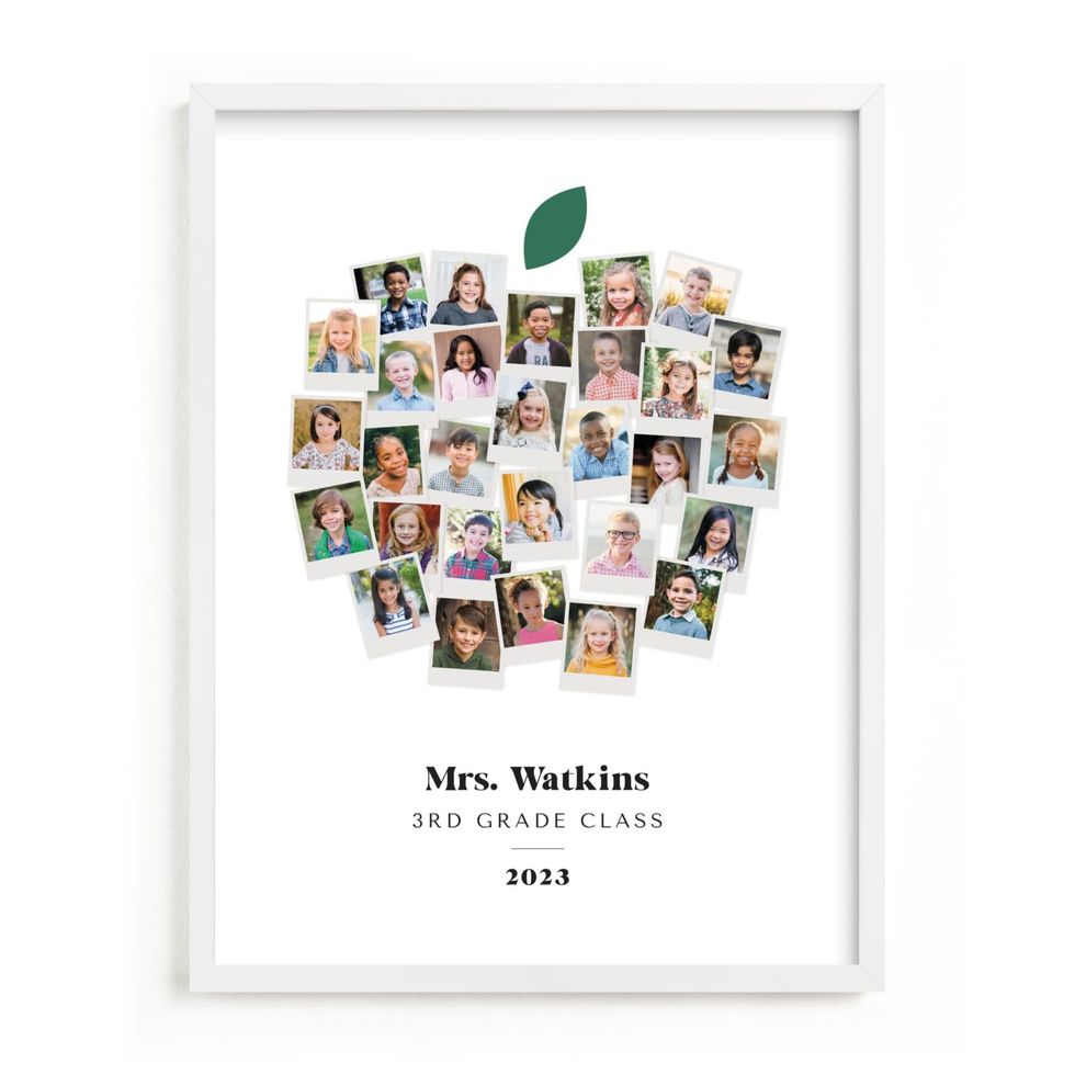 'Apple for the Teacher' Custom Photo Art
