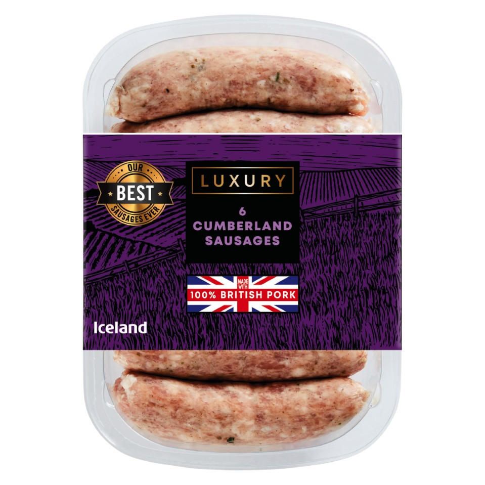 Iceland Luxury Cumberland Sausages