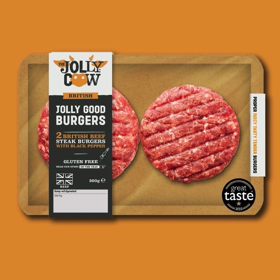 The Jolly Cow Jolly Good Burgers 300g