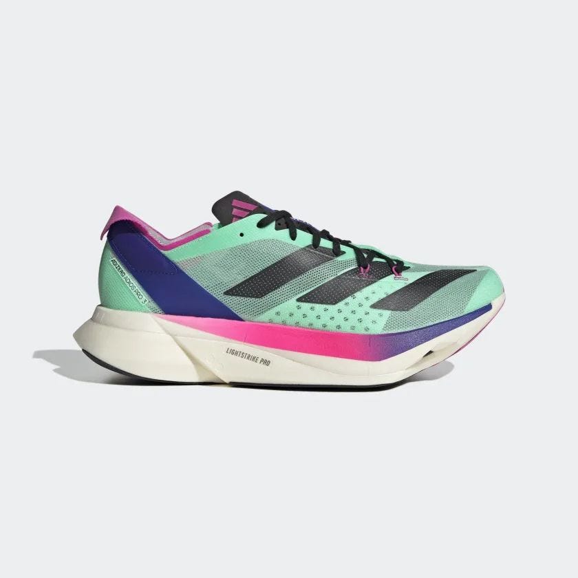  Adizero Adios Pro 3, la zapatilla de Geoffrey Kusuro