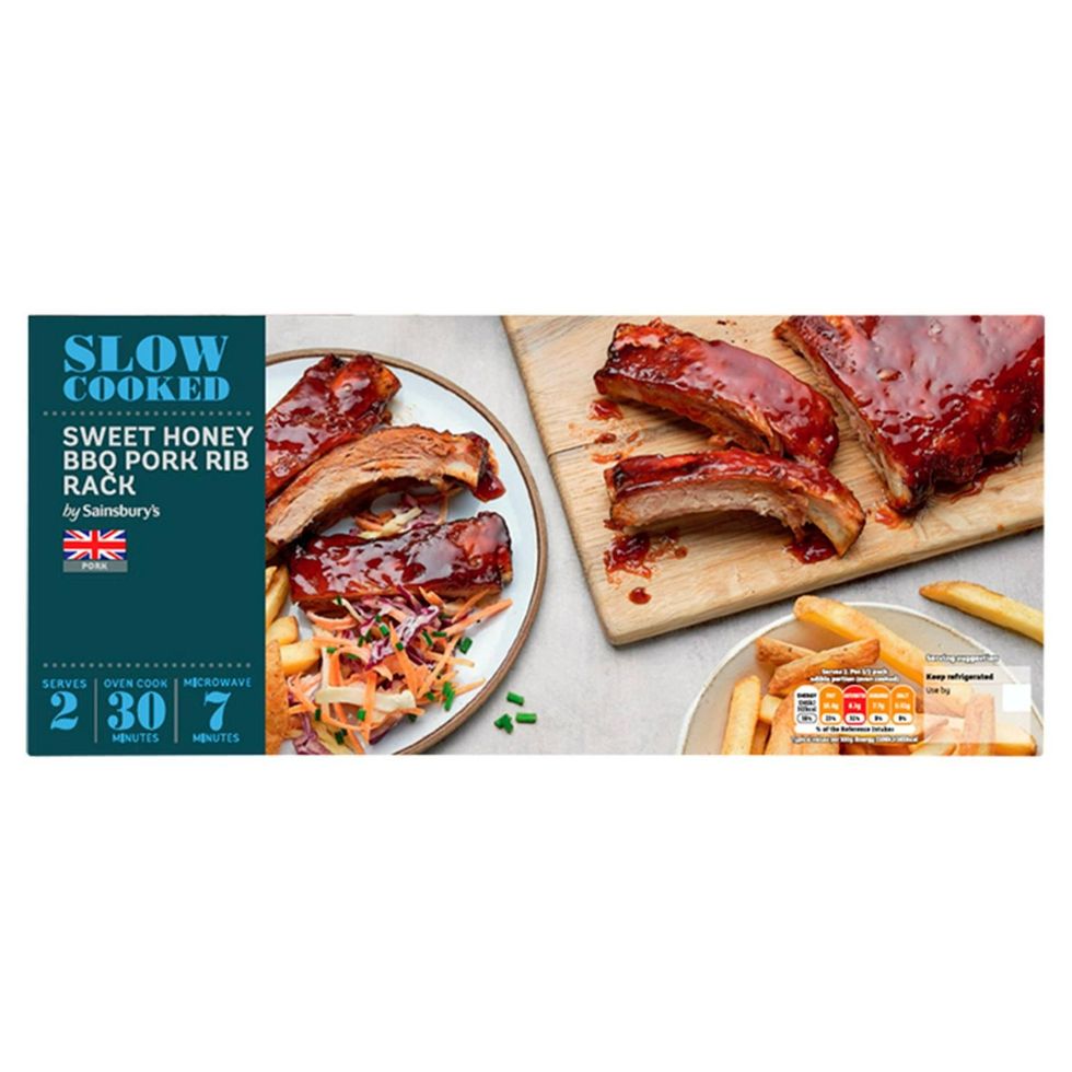 Sainsbury's Slow Cook British Pork Ribs With a Sweet Honey Glaze