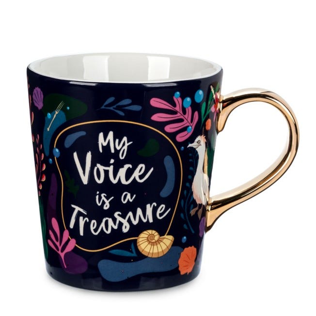 Taza Sirenita 'Mi voz es un tesoro'