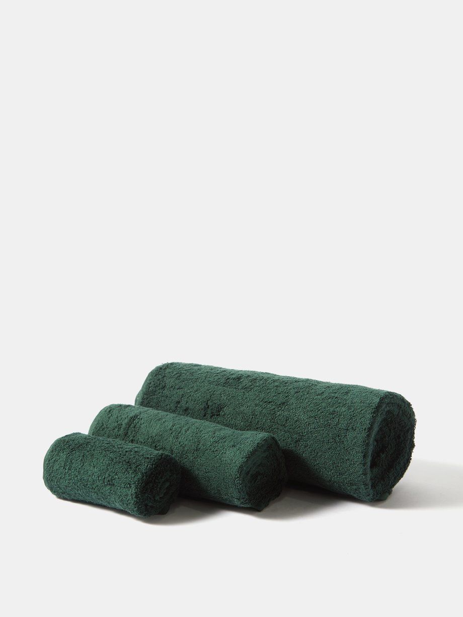 Organic-cotton towels