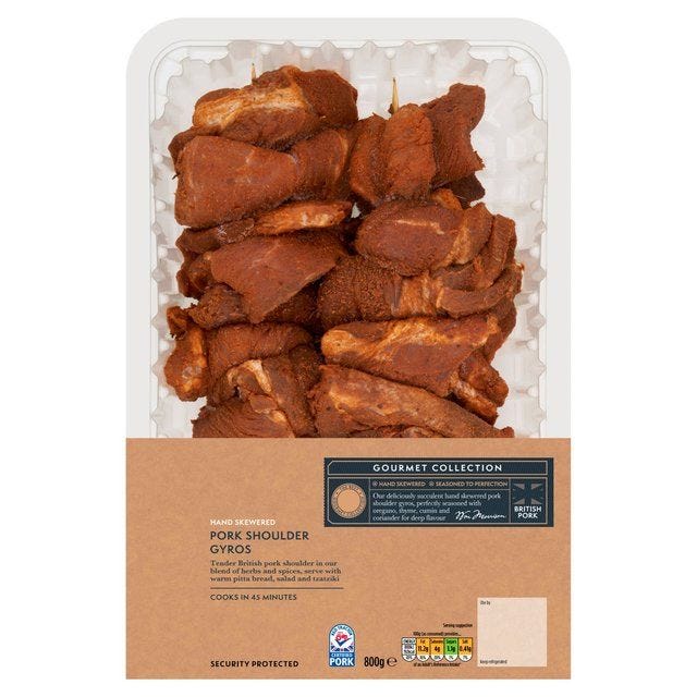 Morrisons Gourmet Collection Pork Gyros 800g 