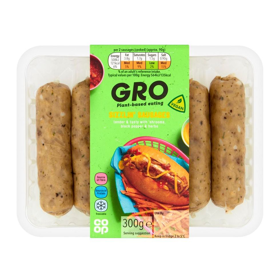Co-op GRO Sizzlin' Sausages 