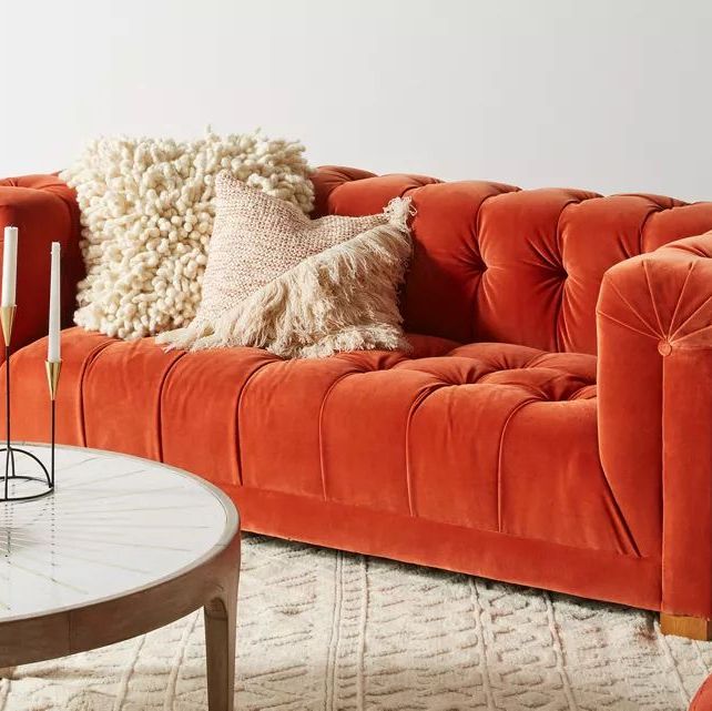 Kettleby Cinnamon Velvet Sofa