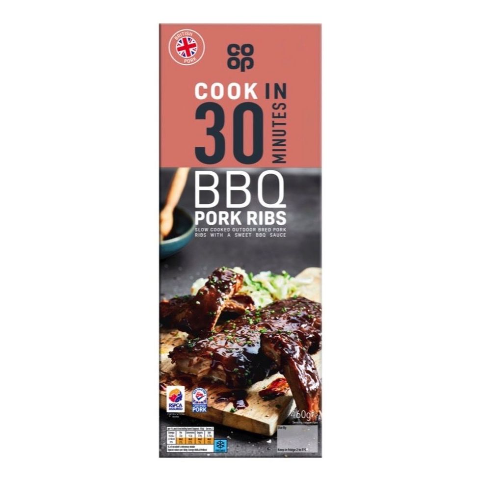 Co-op Slow Cooked BBQ Sticky Ribs 460g