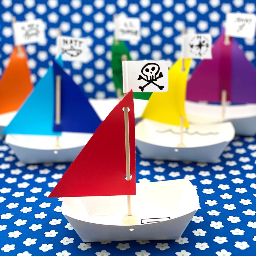Paper Sailboats Kit