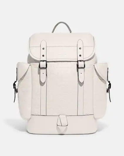 Hitch Backpack In Signature Leather