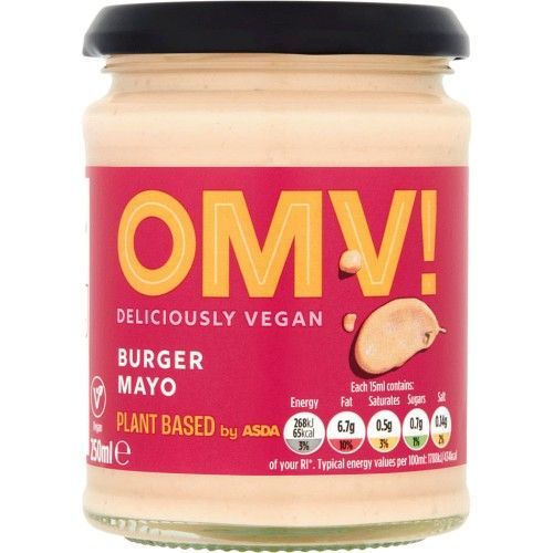 ASDA OMV! Deliciously Vegan Burger Mayo 250ml