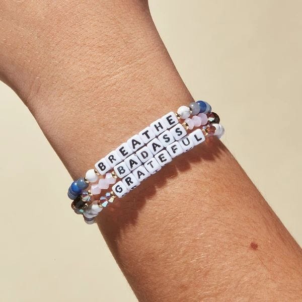 Breathe Beaded Bracelet
