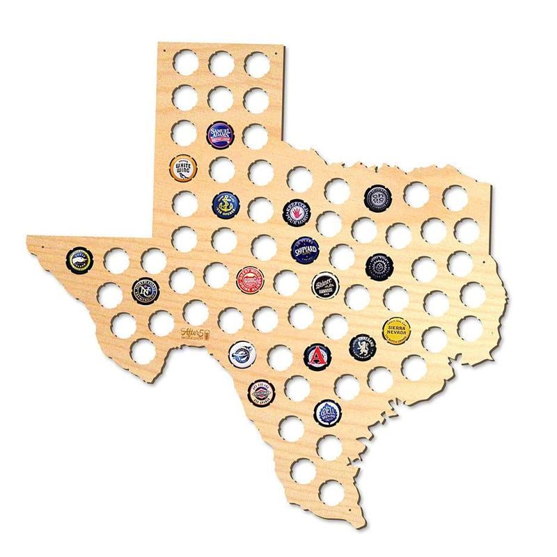 Beer Cap State Wall Decor 