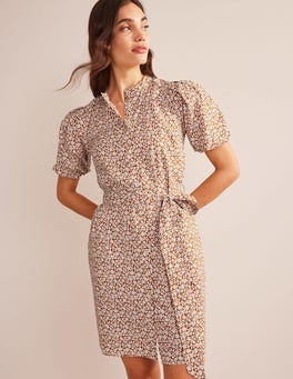 Short Sleeve Shirt Dress