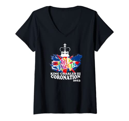 Camiseta en honor a la coronación de Carlos III