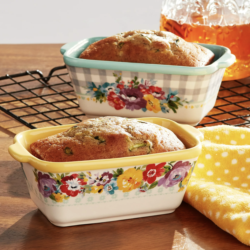 The Pioneer Woman Floral Medley 6-Inch Ceramic Loaf Pans