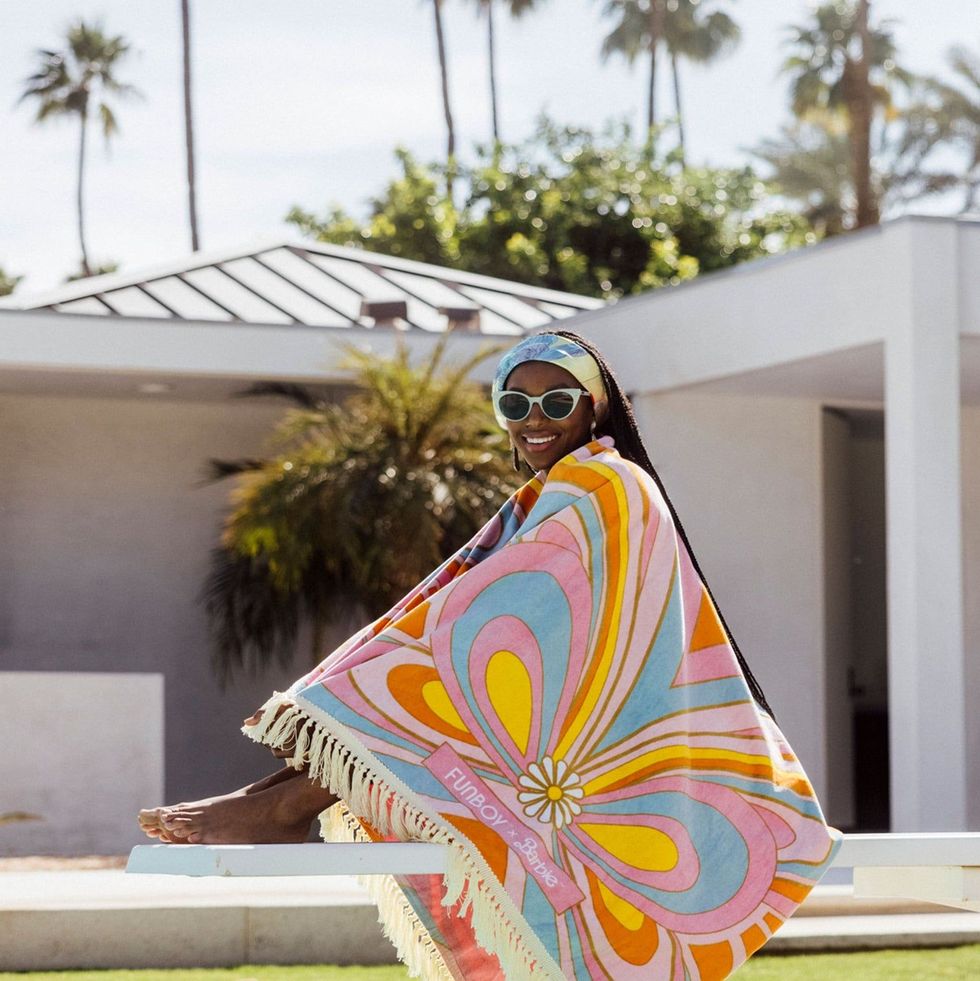 Malibu Barbie Dream Oversized Beach Towel