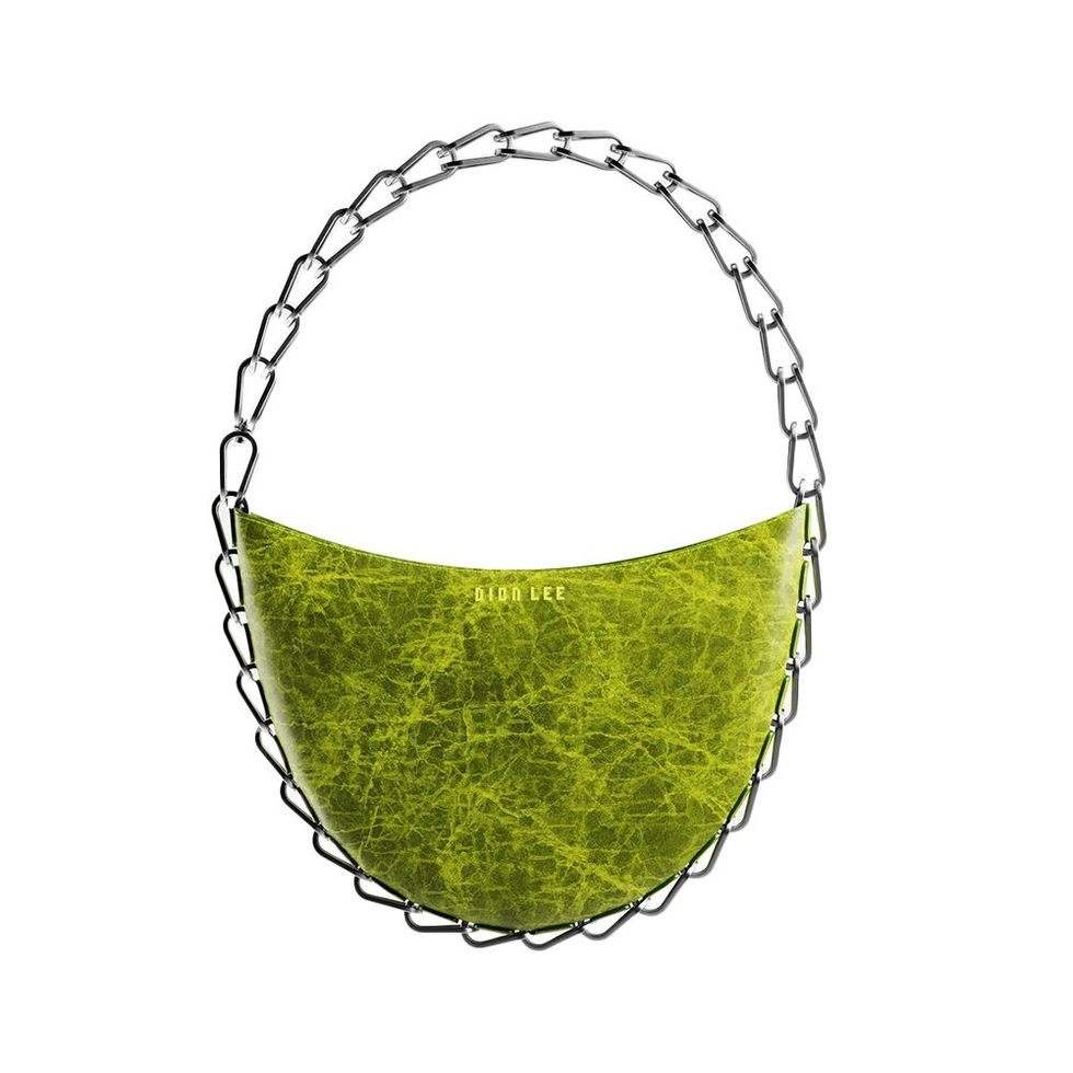 Circle Chain Bag in Zest