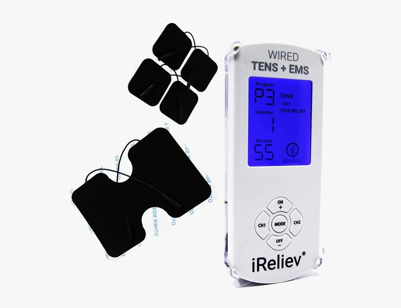 WiTouch Pro TENS Unit for Back Pain Relief soothes discomfort in