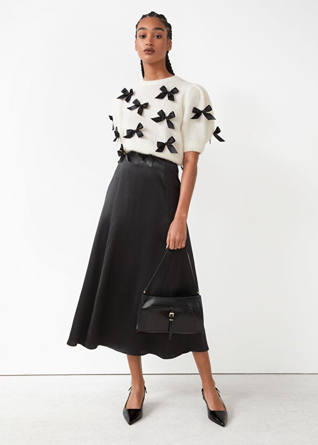 Satin Skirt