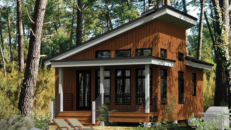 Cabin-Style House Plan