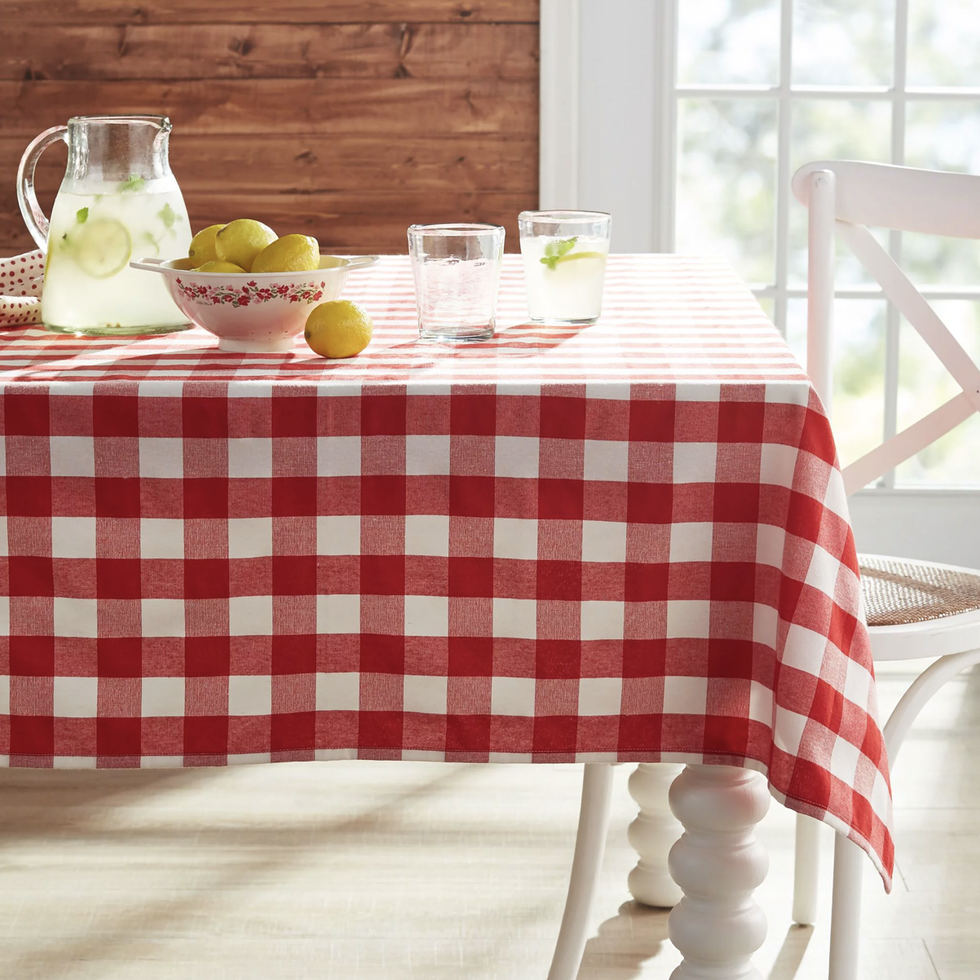 The Pioneer Woman Charming Check Tablecloth 