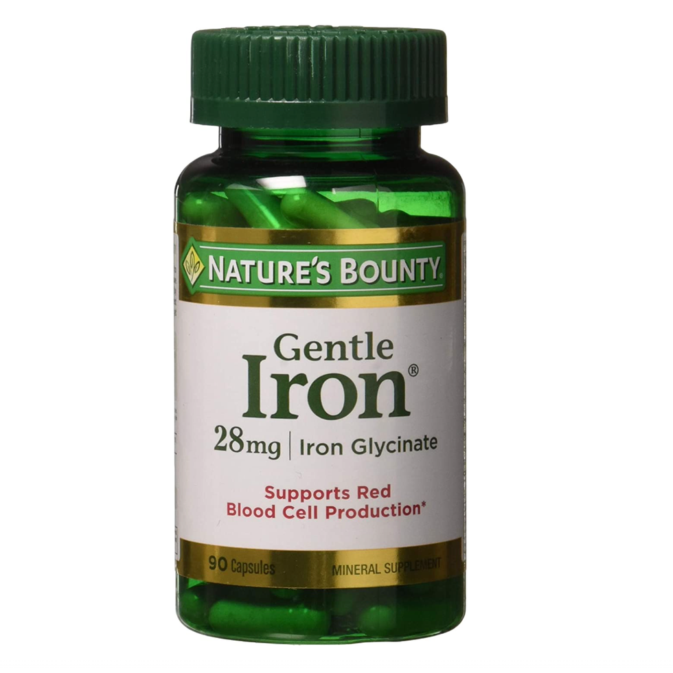 Easy iron. Gentle Iron (Iron Bisglycinate) капсулы. Железо 28 мг Нэйчес Баунти. Бисглицинат железа natures Bounty. Iron 25 MG.