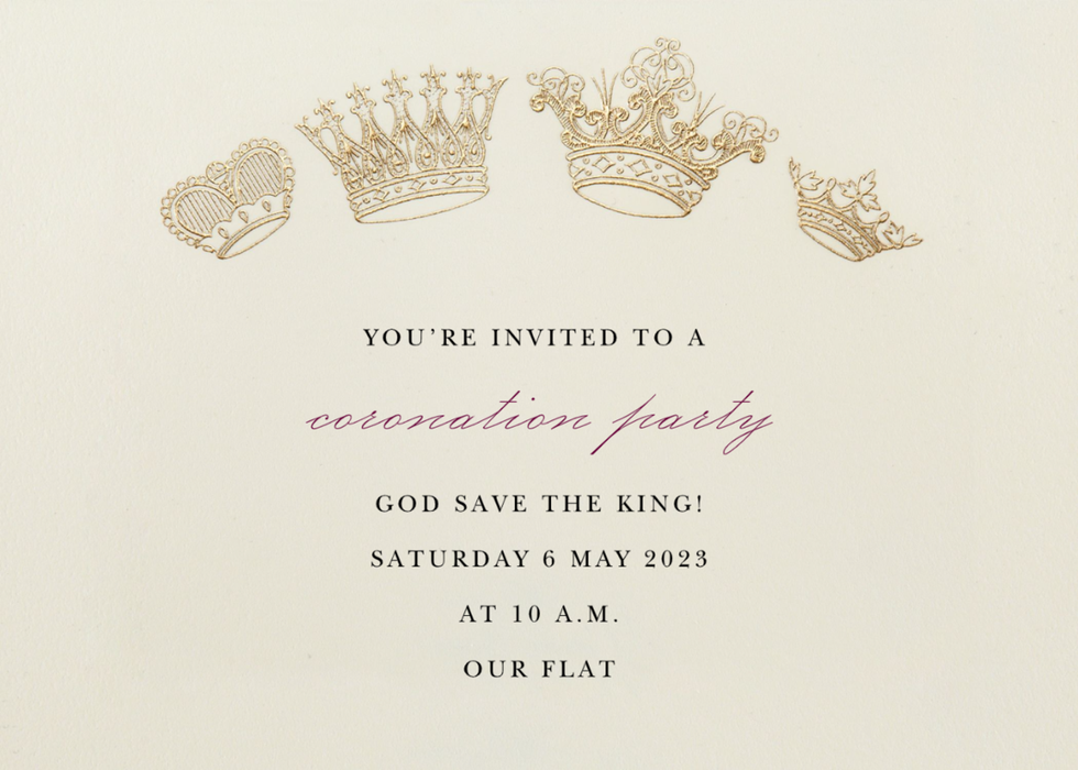 Crowns Invitations