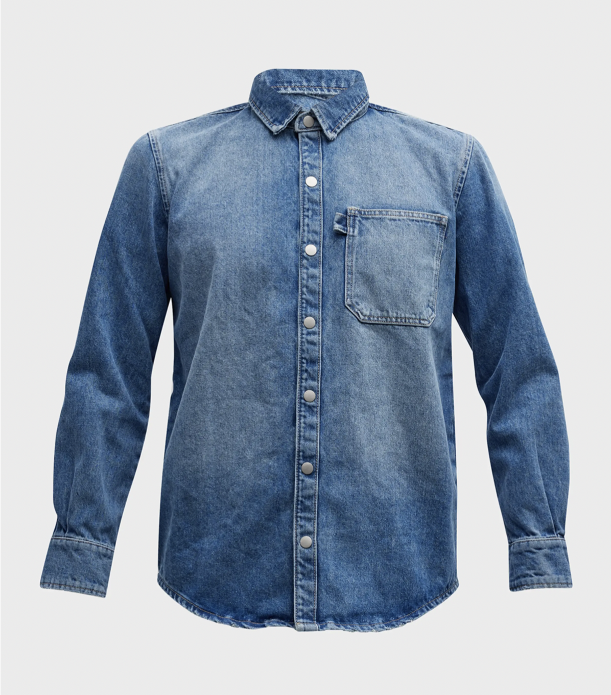 Spykar Dark Blue Cotton Full Sleeve Denim Shirt For Men -  msh02bbds335darkblue