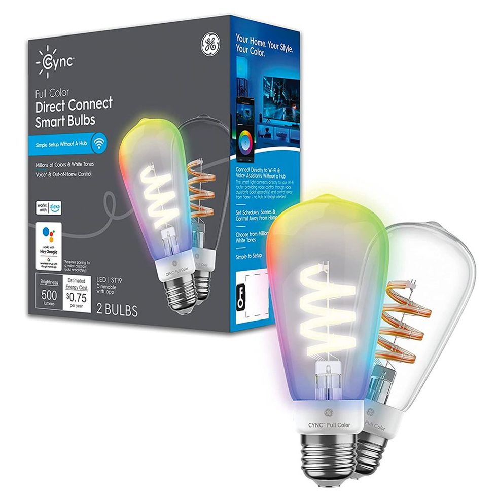 CYNC ST19 Edison Style Smart LED Light Bulb
