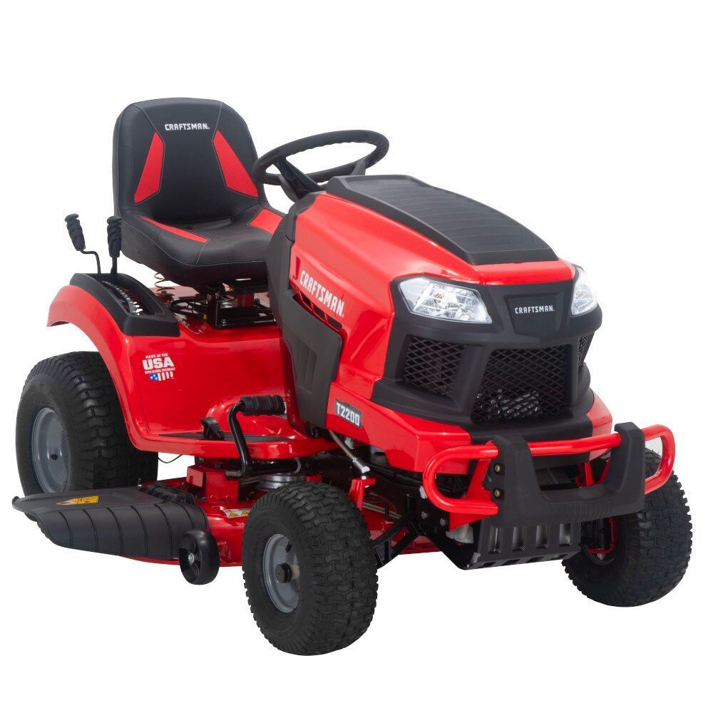 Riding lawn mower horsepower hot sale