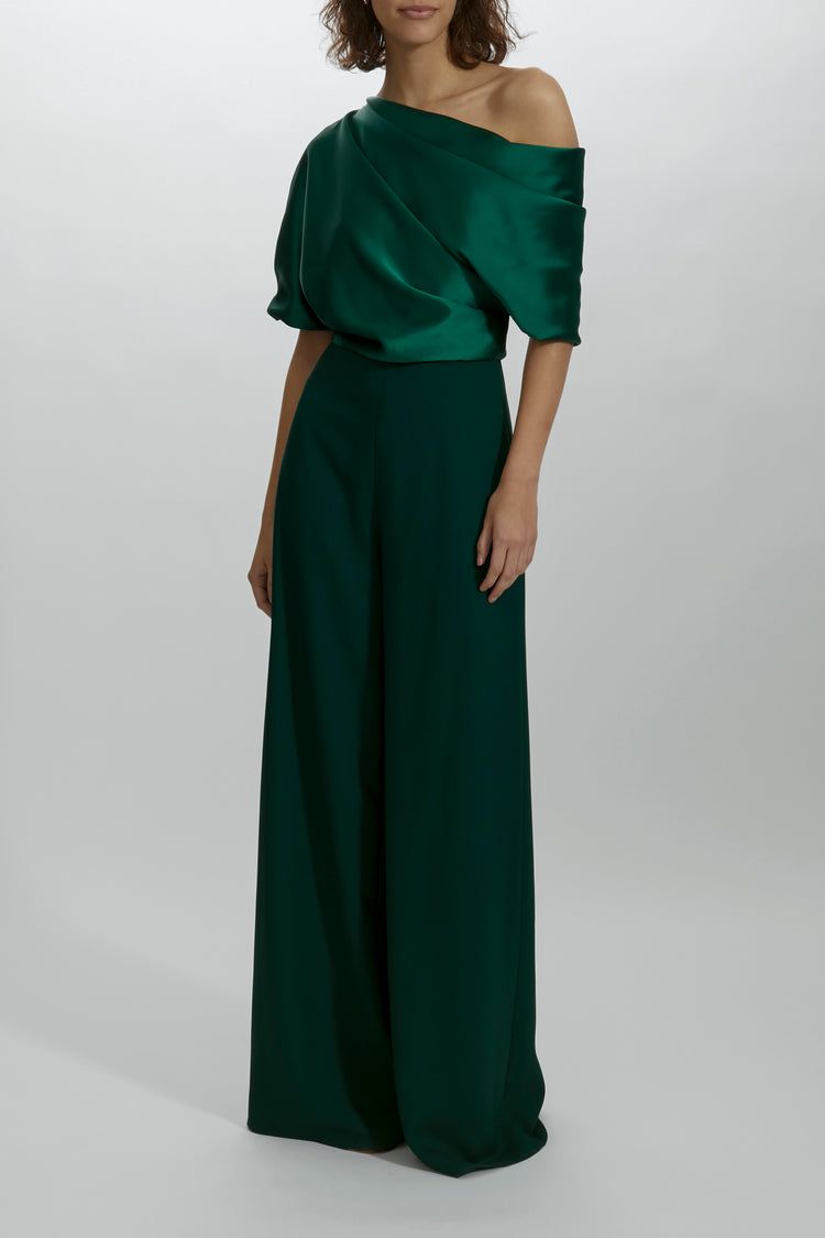 Green jumpsuits clearance for weddings