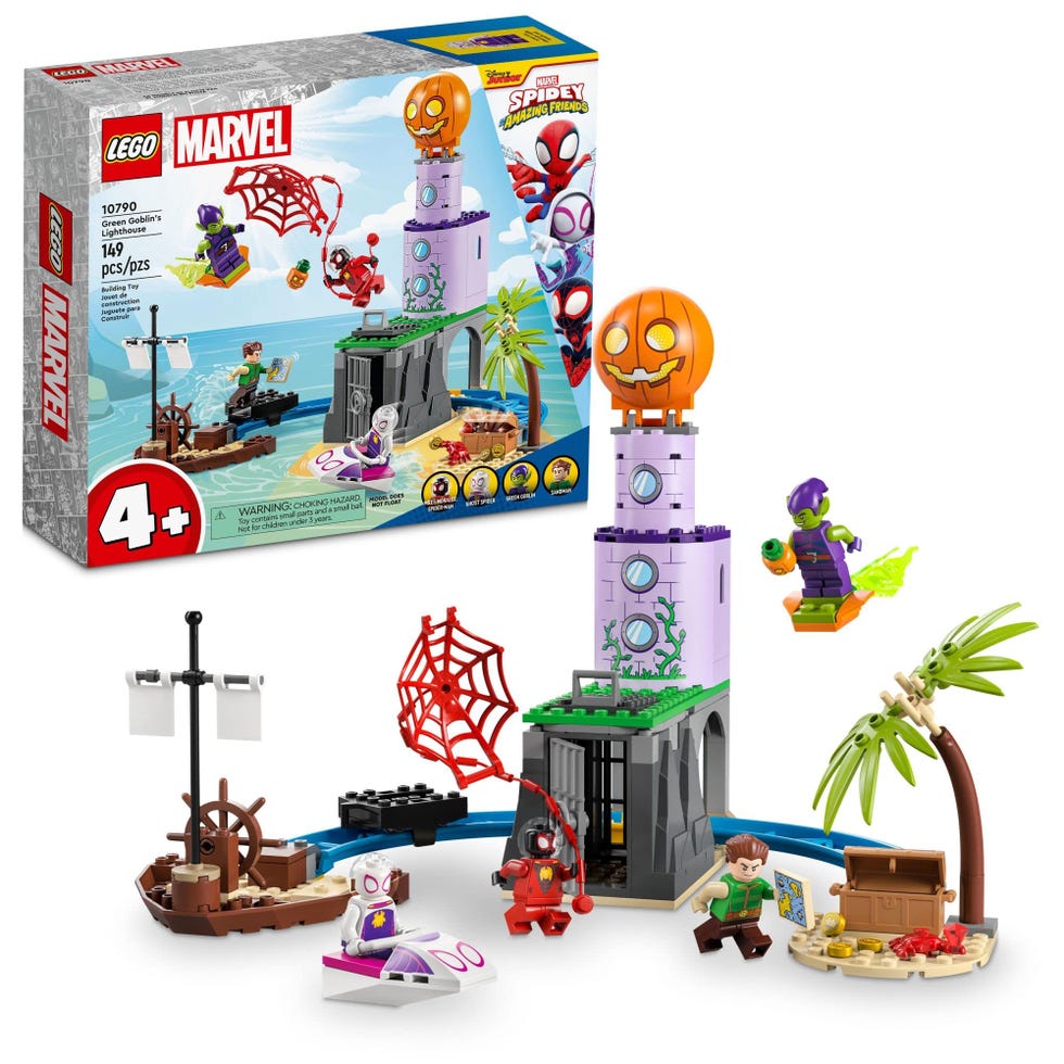 Team Spidey at Green Goblin's Lighthouse Kit