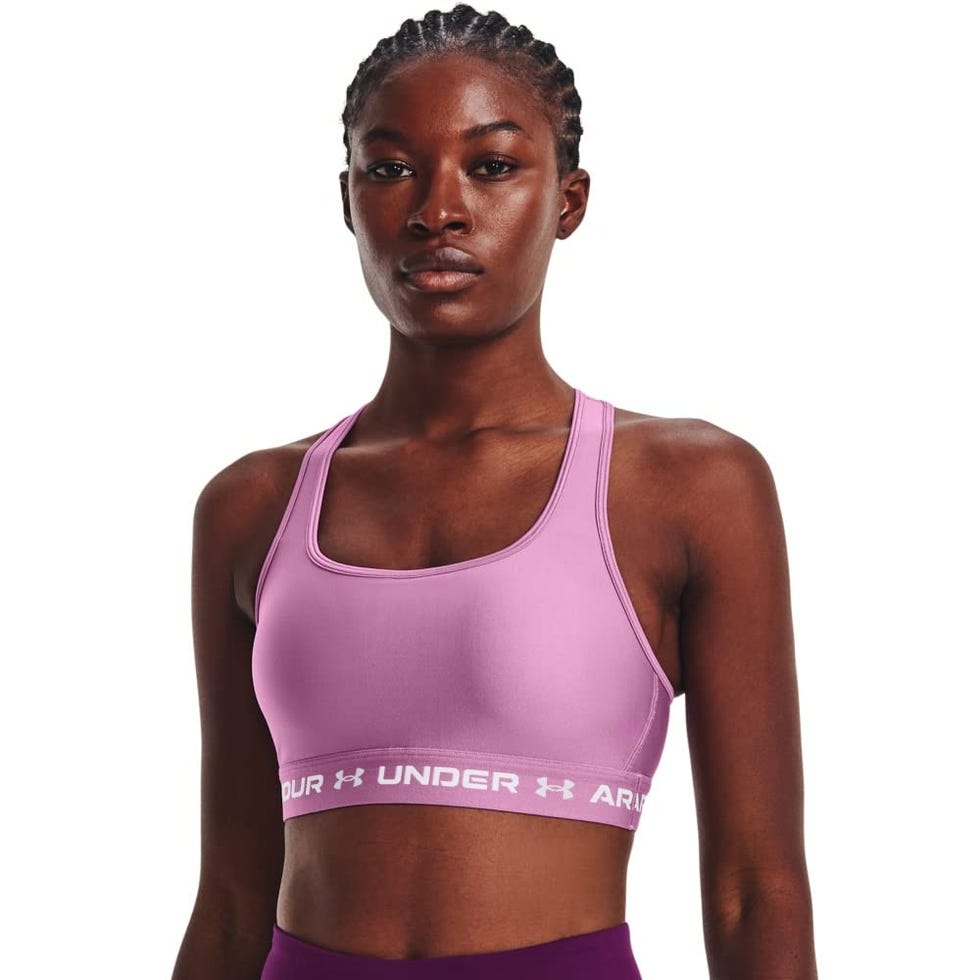 Evercute Cross Back Sport Bras Padded Strappy Criss Cross Cropped