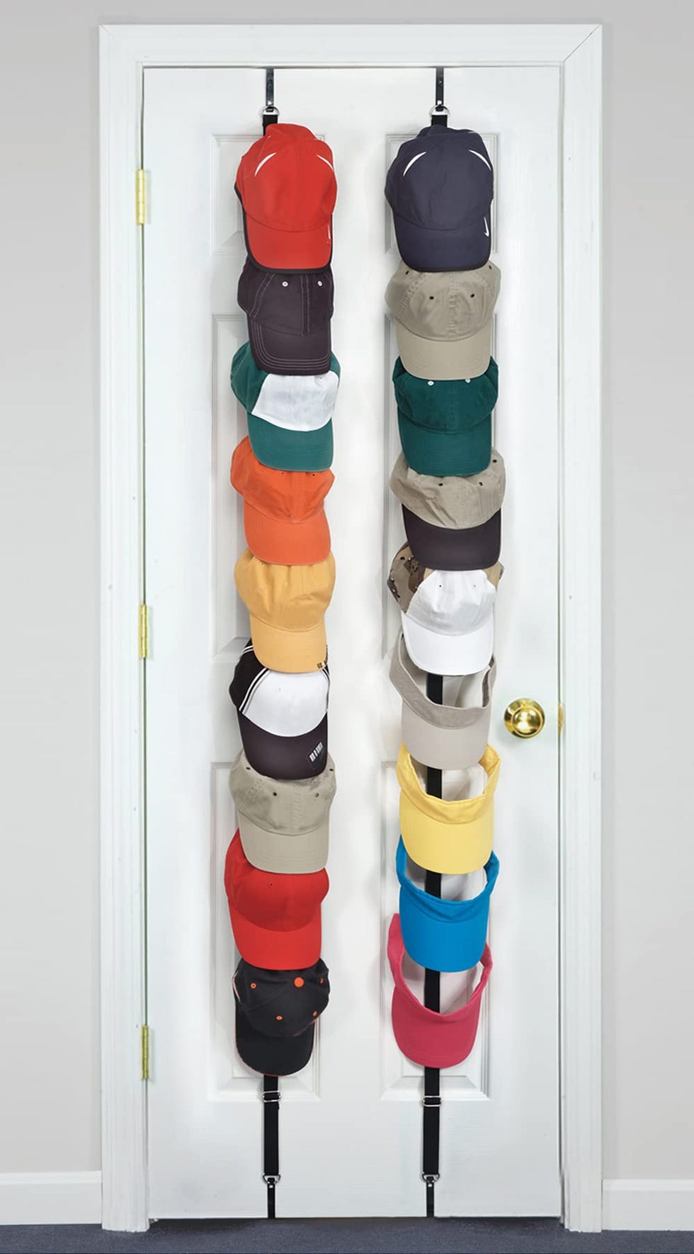 Over-the-Door Hat Rack and Organizer