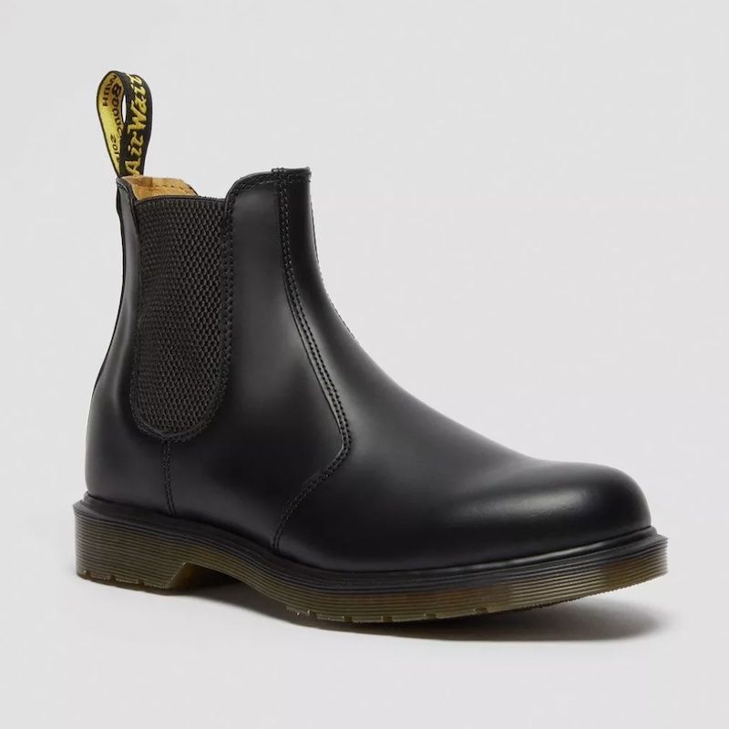 Smooth Leather Chelsea Boots