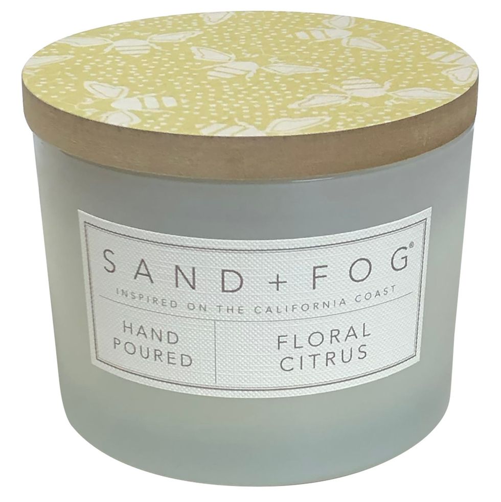 Floral Citrus Two-Wick Scented Candle
