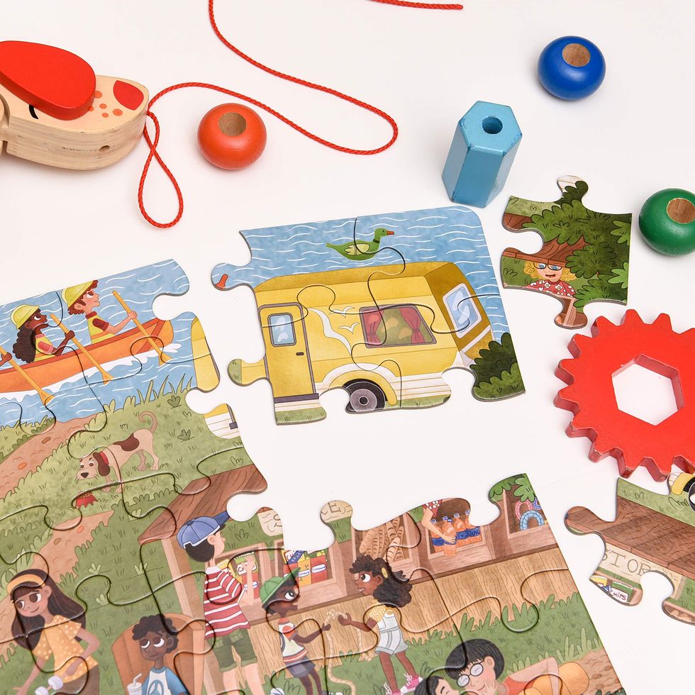 Camping Outdoors Jumbo Puzzle