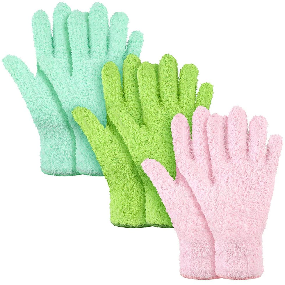 Microfiber Dusting Gloves (3 Pairs)