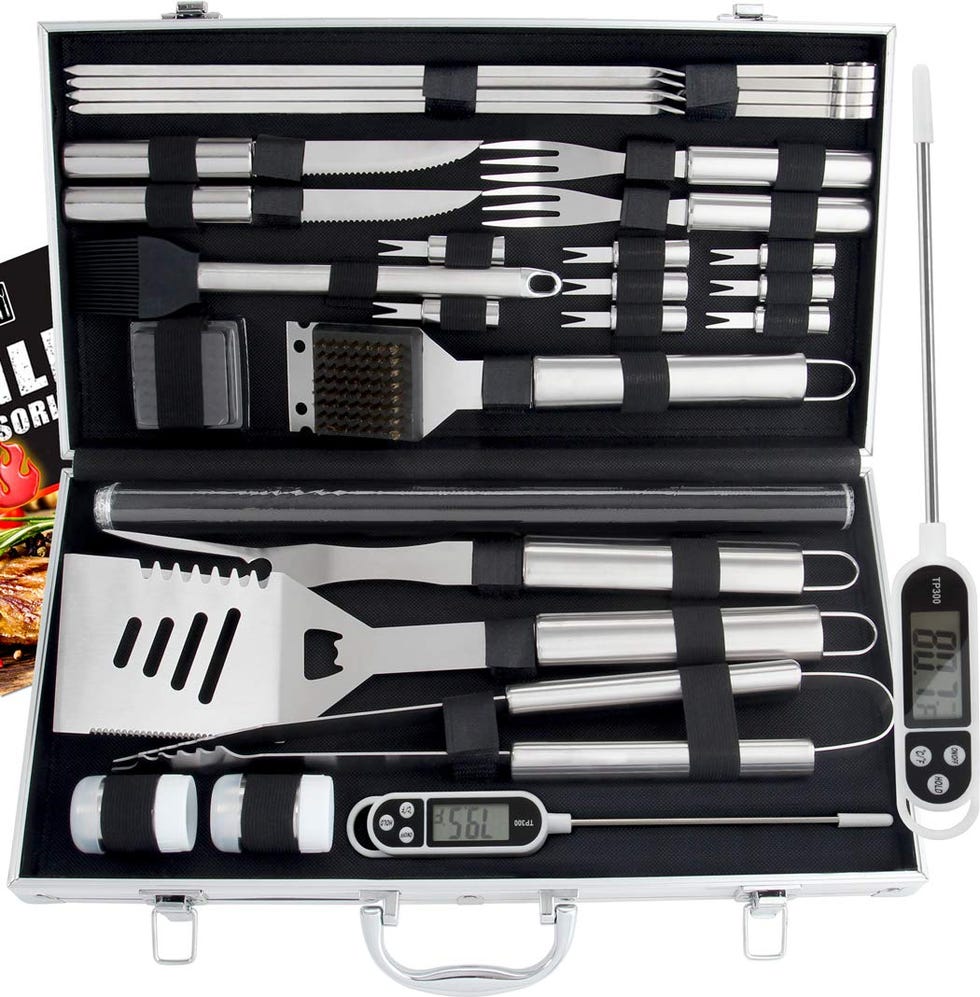 Kit de utensilios para barbacoa