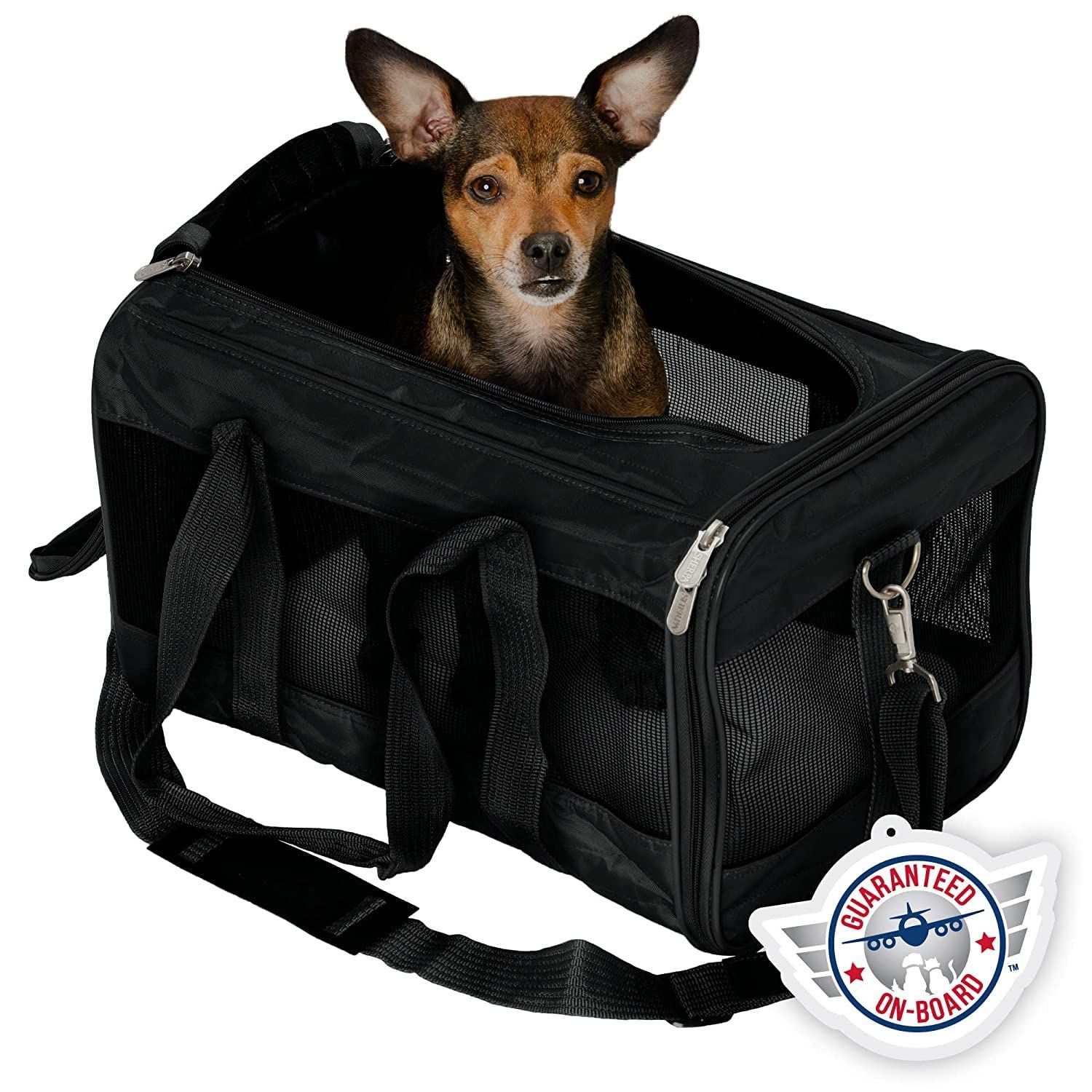 Bolsos de viaje y transportines para perros bonitos y seguros