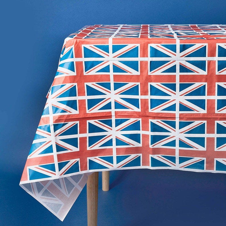 Union Jack Table Cloth