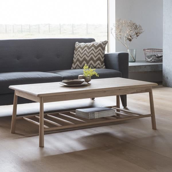 Morphy Rectangular Coffee Table in Natural Oak