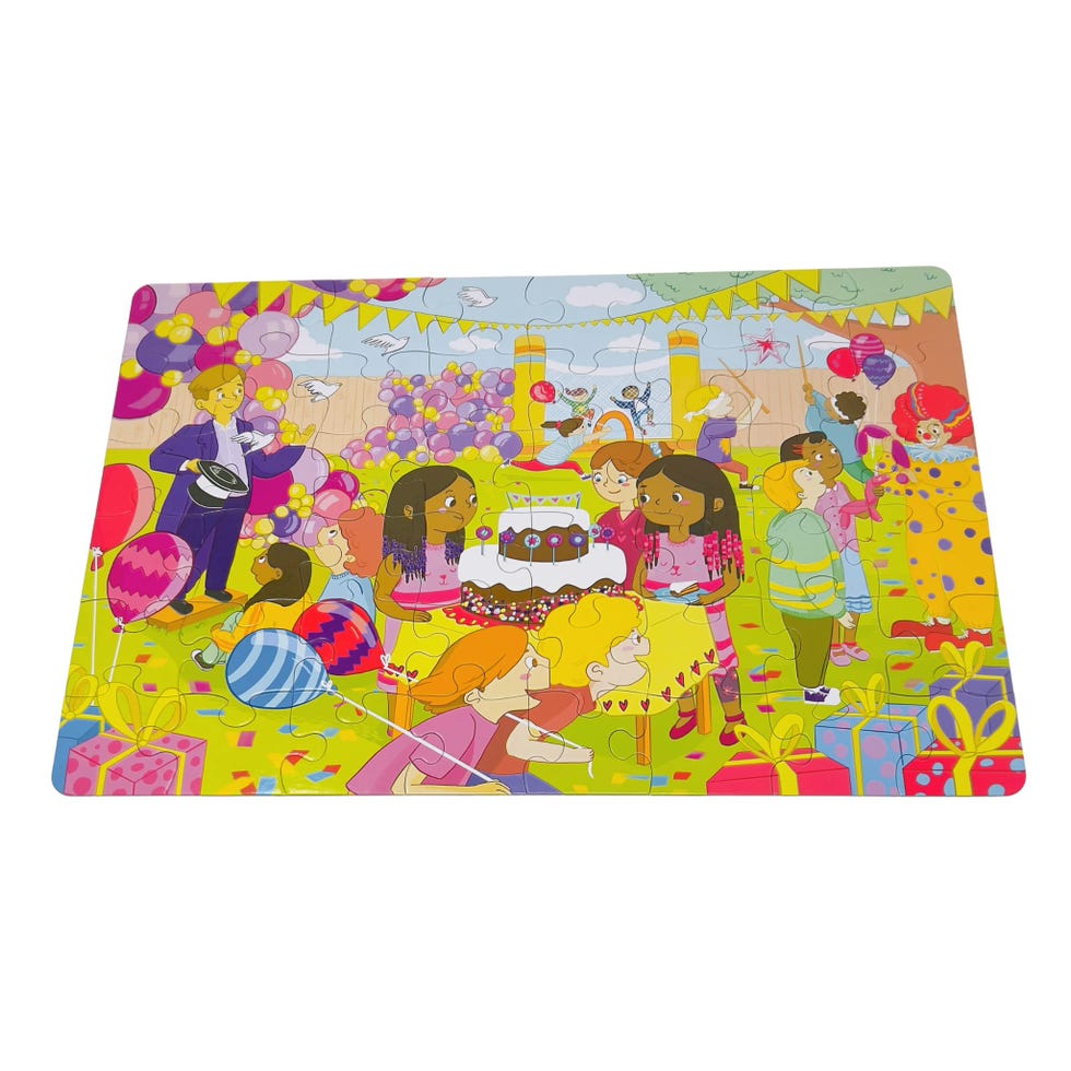 Birthday Balloons Jumbo Puzzle