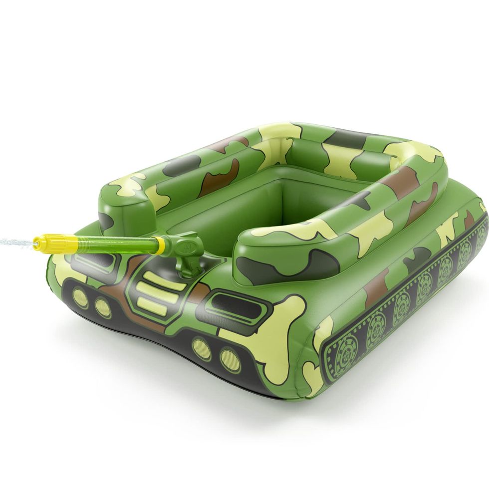 Inflatable Tank Pool Floats Kids